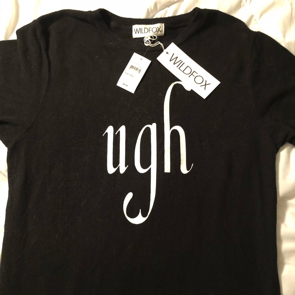 Large Wildfox sweatshirt NWT